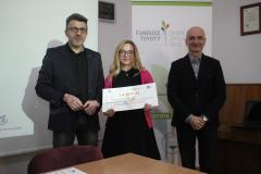 Laureat 3 miejsca w VII edycji Funduszu Toyoty - odebrał symboliczny czek 21 lutego 2017r