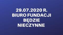 Biuro nieczynne